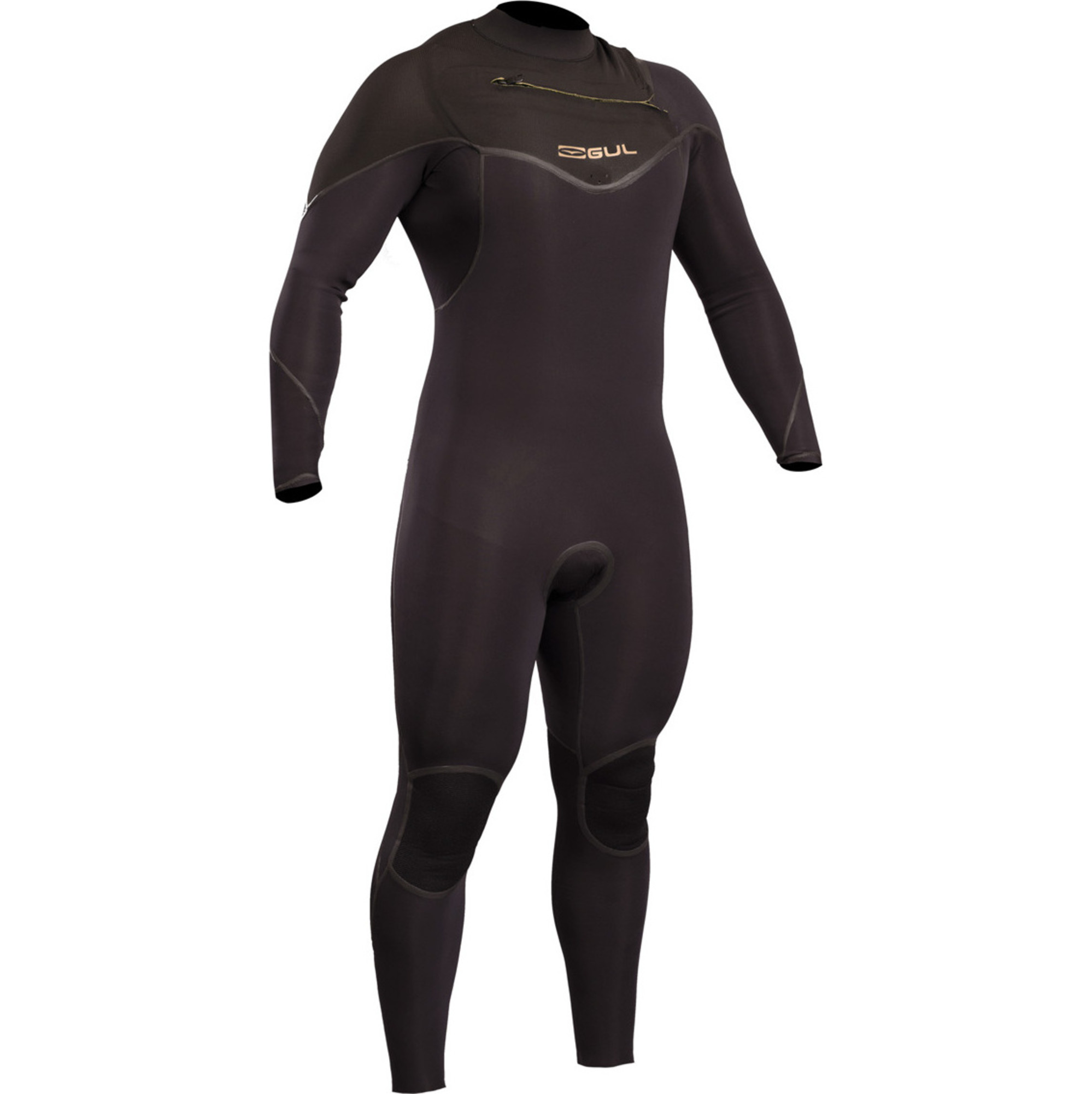 Gul Viper Pro Mm Chest Zip Gbs Wetsuit Black Vr B