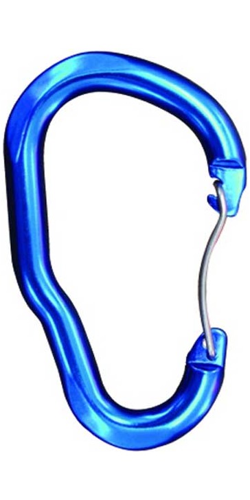 Yak Kayak Karabina Hook 32mm BLUE