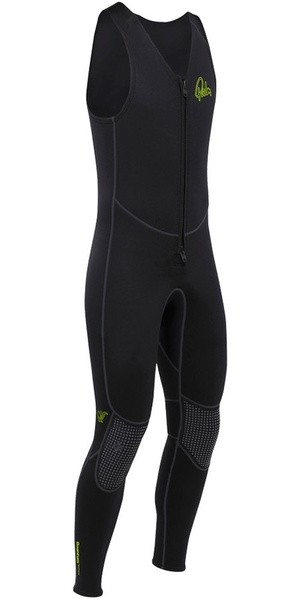 2026 Palm Quantum 3mm Neoprene Front Zip Long John Wetsuit 12235 - Black