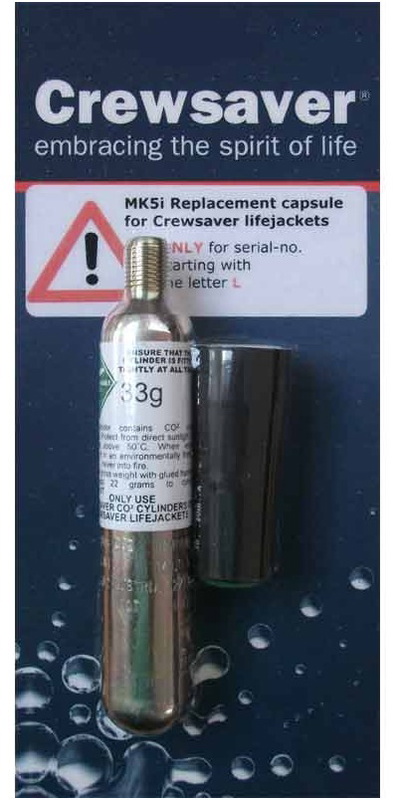 Crewsaver MK5i 150n Auto Lifejacket Rearming Pack 33g ONLY FOR SERIAL NUMBER STARTING WITH L
