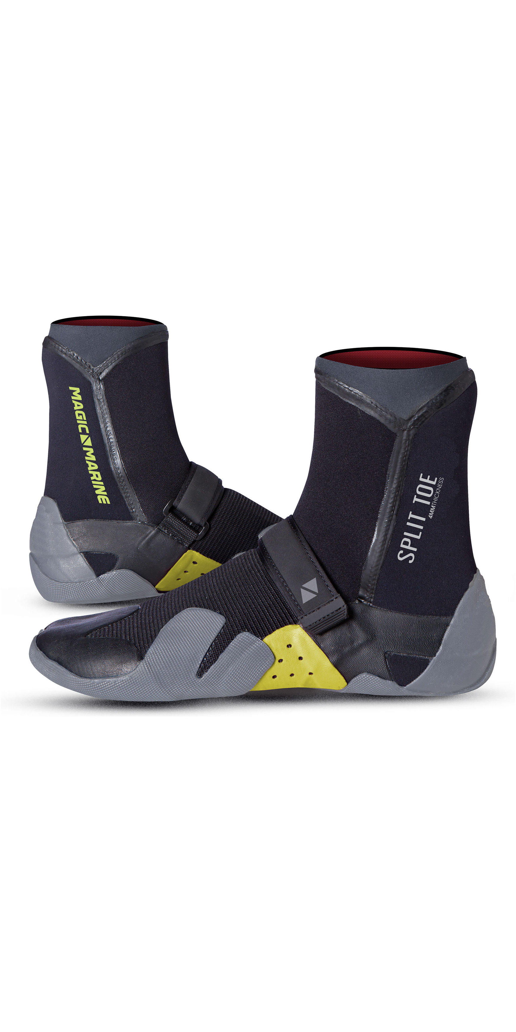2020 Magic Marine 4mm Split Toe Boots Black 170069 Wetsuits