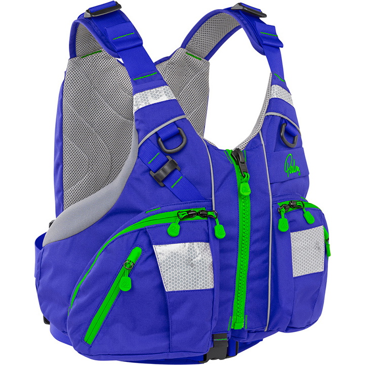 2025 Palm Kaikoura Buoyancy Aid Touring PFD Blue 11730