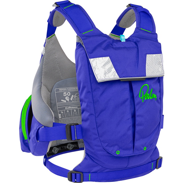 2025 Palm Kaikoura Buoyancy Aid Touring PFD Blue 11730