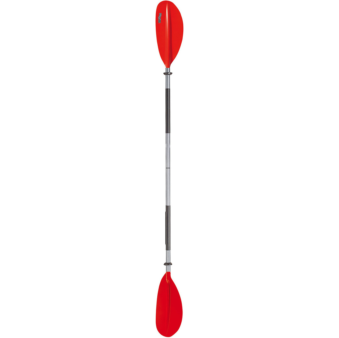 Bravo KWB 230cm 4 PIECE ALU PADDLE - CURVED BLADE - RED