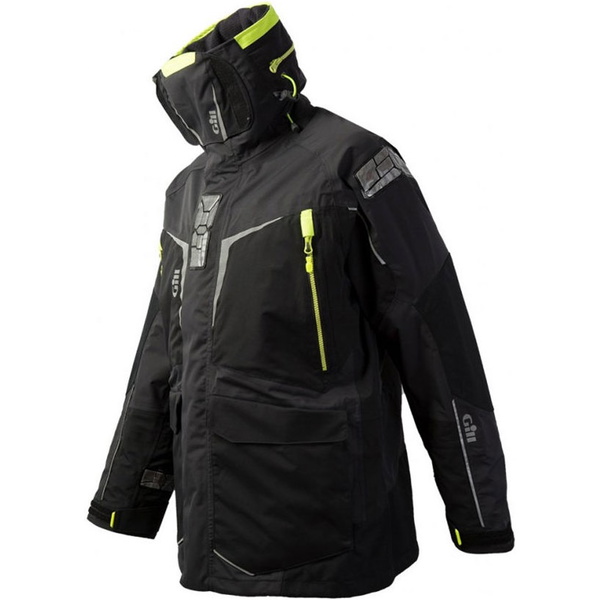 2021 Gill Mens OS1 Offshore Ocean Jacket Graphite OS12J
