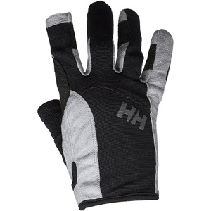 2026 Helly Hansen Long Finger Sailing Gloves Black 67771