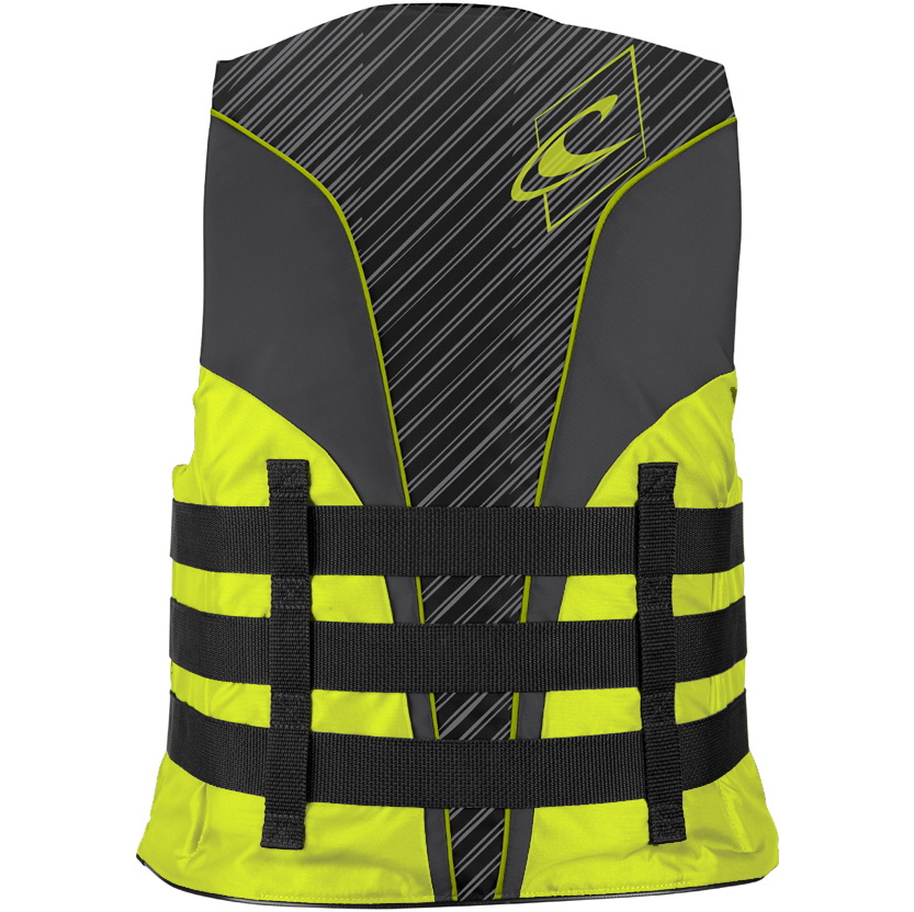 2026 O'Neill Superlite 50N CE Impact Vest 4723 - Black / Lime
