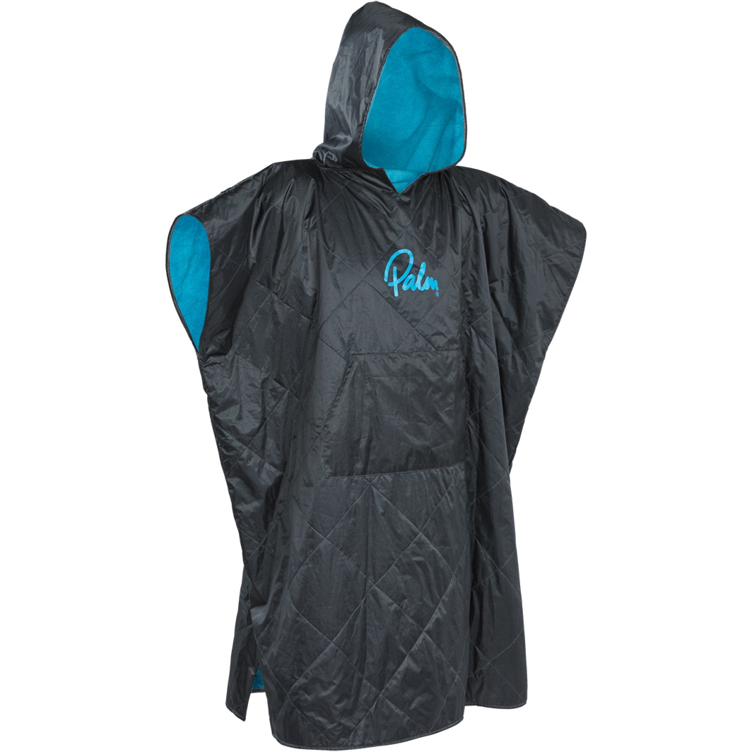 2026 Palm Weatherproof Changing Robe / Poncho Grande in Jet Grey 11783