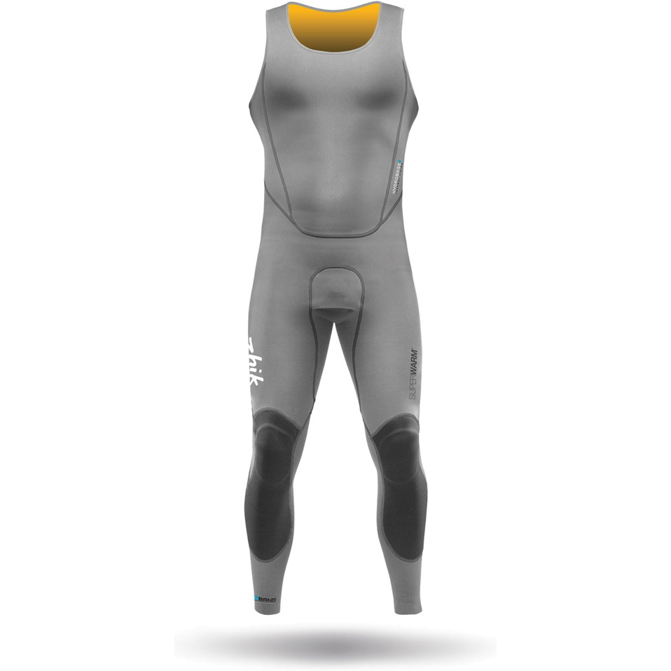 ZHIK Superwarm Skiff 3mm Long John Wetsuit LIGHT GREY SKIFF1100