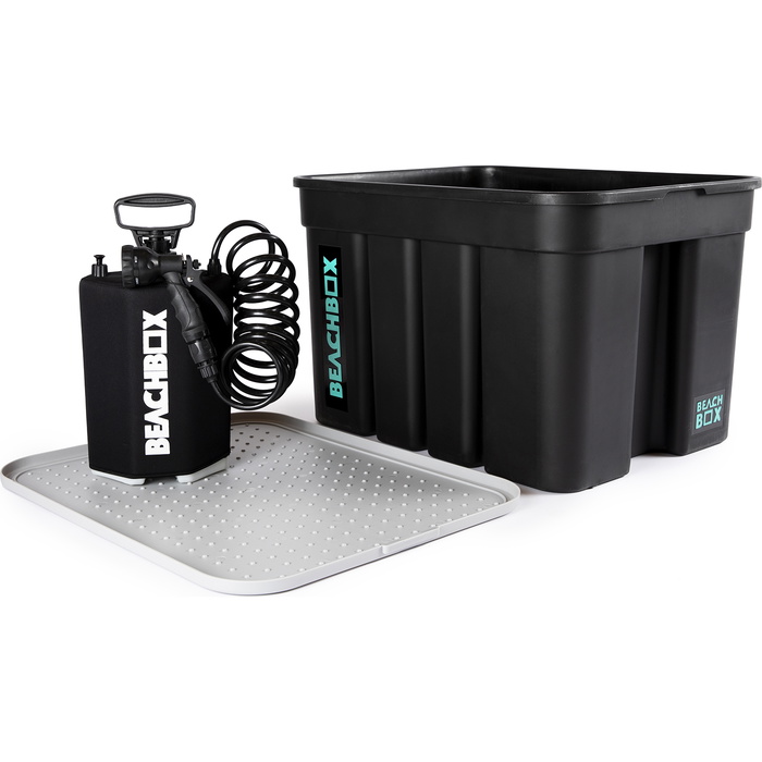 2026 BeachBox Portable Shower Box Set BBBB21 - Black - Boardsports ...