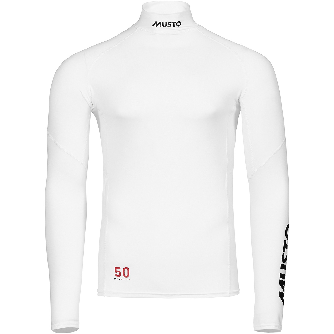 2026 Musto Mens Champ Long Sleeve Rash Vest 82091 - White - Wetsuits ...