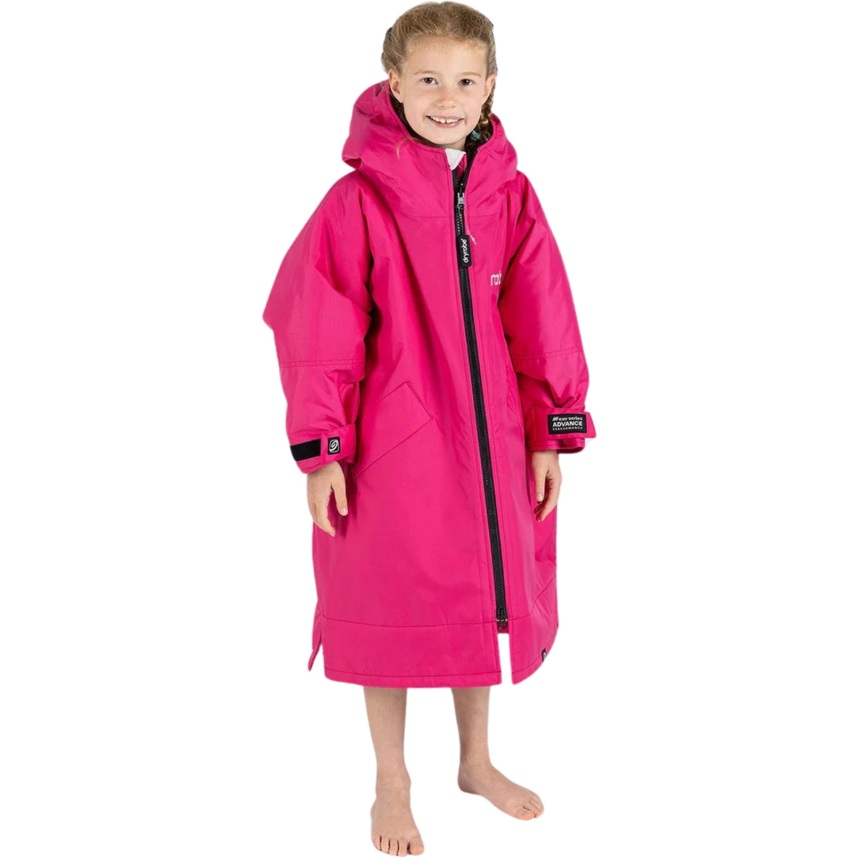 2026 Dryrobe Junior Advance Long Sleeve Changing Robe V3KSLSDA - Pink ...
