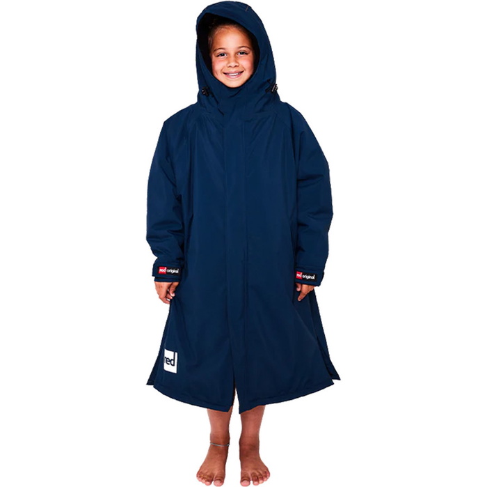 Red Paddle Co Accappatoio/Copripantalone Junior Dry PRO 2024 - Taglia Kids/S, Rosso - Per Bambini, In Poliestere