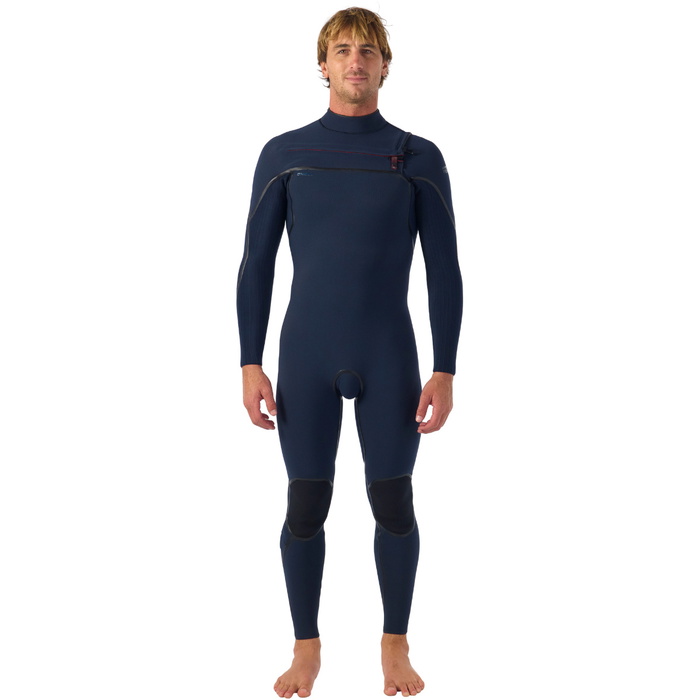 2026 O'Neill Mens Hyperfreak Fire 4/3 Mm Chest Zip Wetsuit 5661 ...