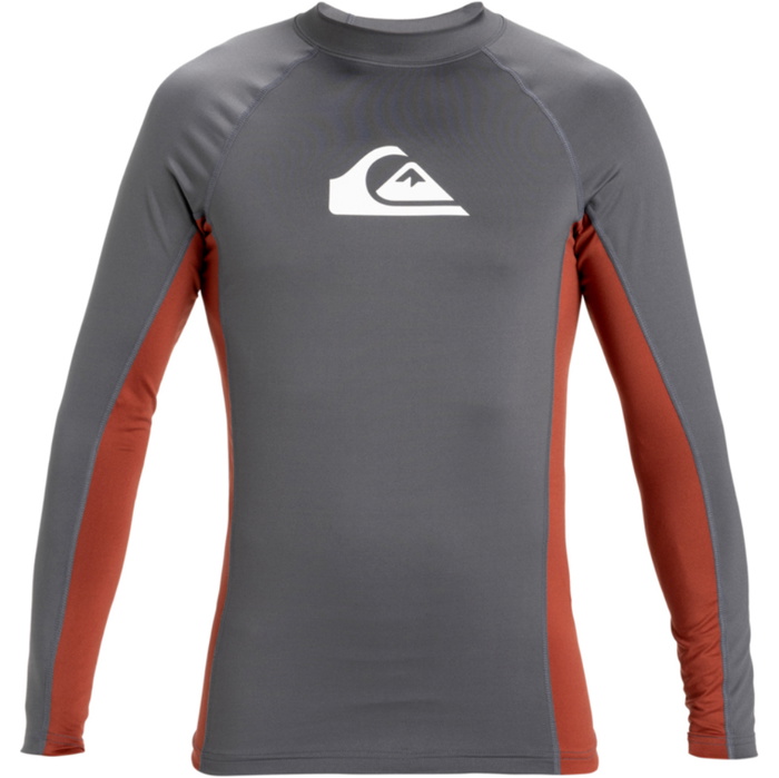 2025 Quiksilver Mens Everyday Comp Long Sleeve Rash Vest AQYWR03142 ...