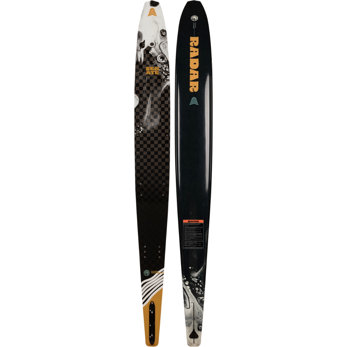 2025 Radar Lithium Senate Waterski R25SE-LI - Carbon / Gold ...