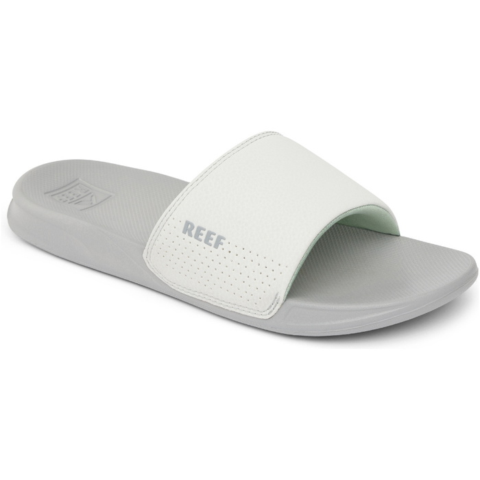 2025 Reef Mens One Slide CJ6643 - Grey Stone - Accessories - Footwear ...