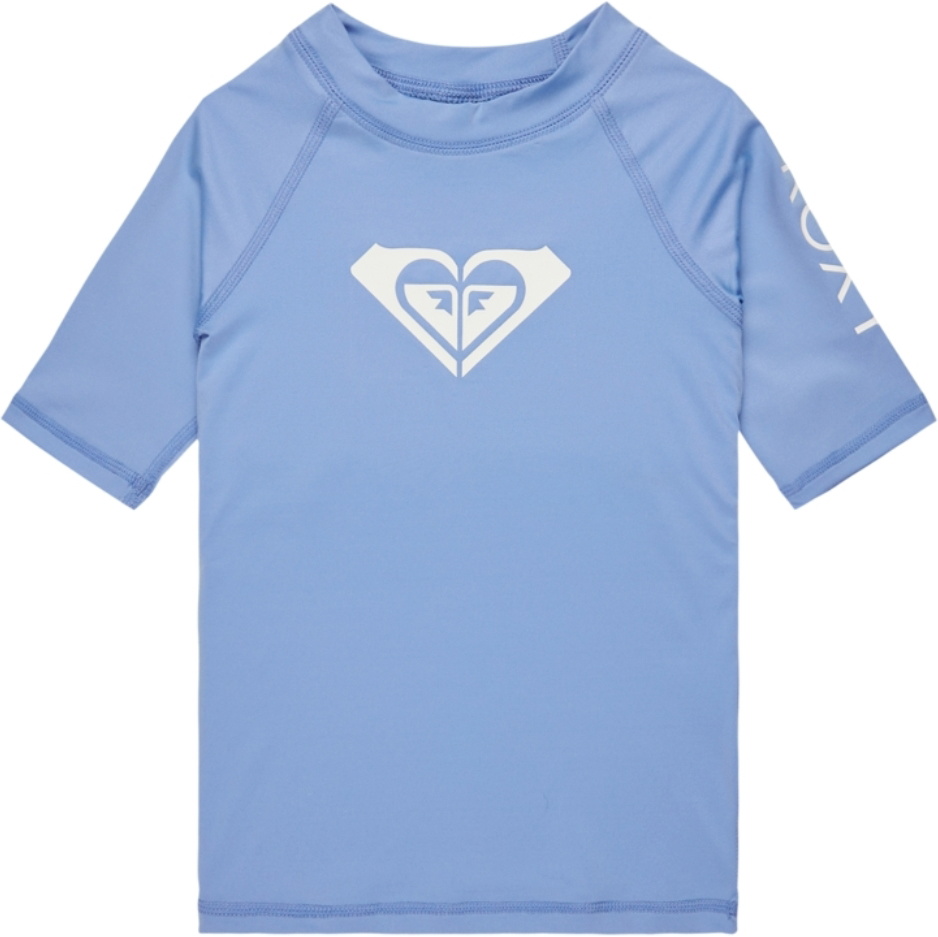 2025 Roxy Junior Whole Hearted Short Sleeve Rash Vest ERLWR03230 ...