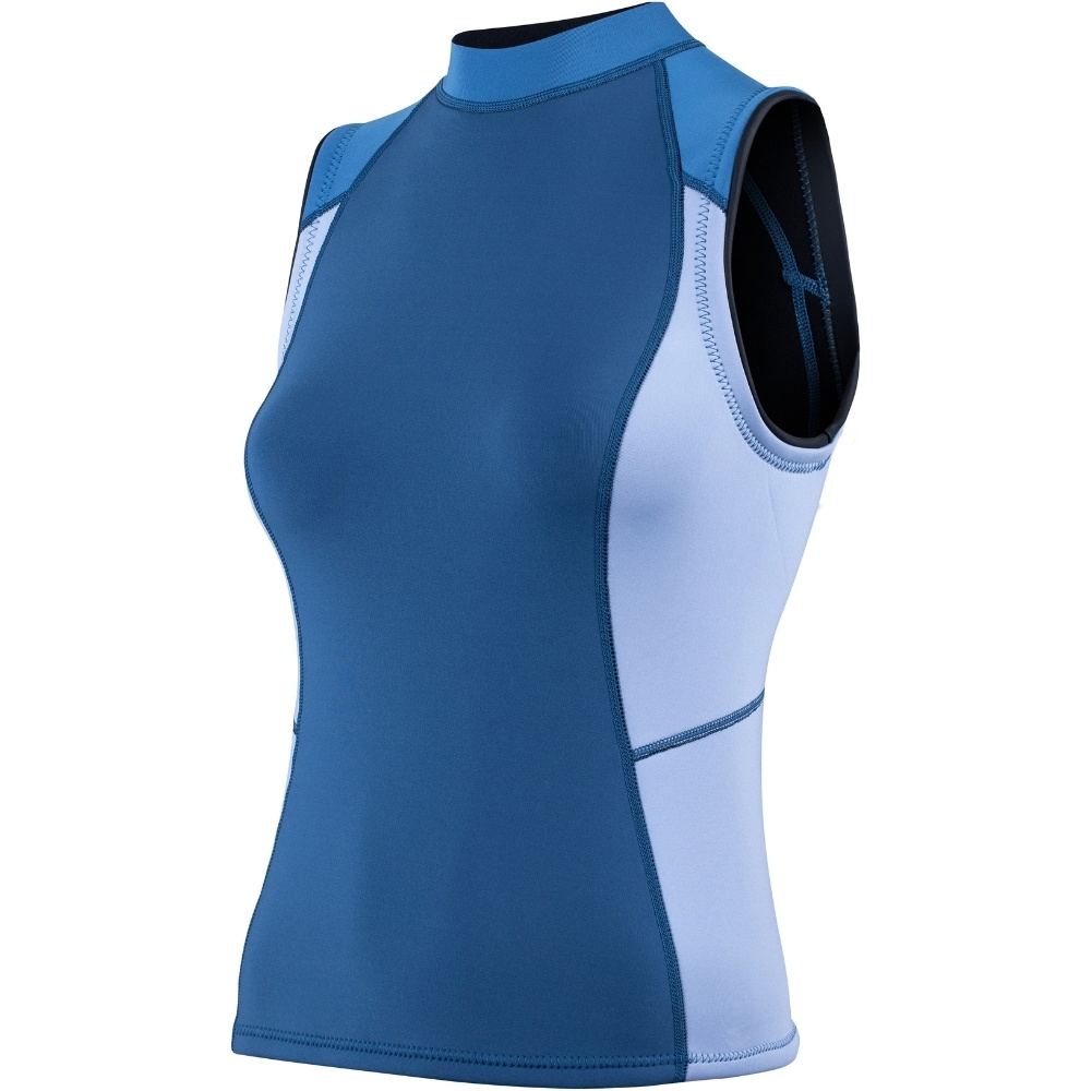 2026 ZONE3 Womens Yulex Vest NA25WYV126 - Multi Blue / White - Thermal ...