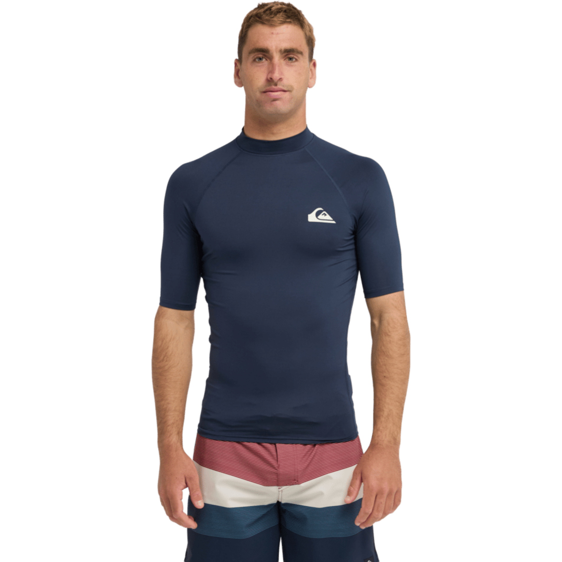 2026 Quiksilver Mens Everyday UPF50 Short Sleeve Rash Vest AQYWR03130 ...