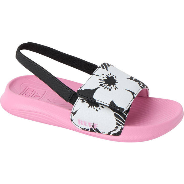 2026 Reef Little Salty Slide CJ9244 - Black / Pink - Accessories ...