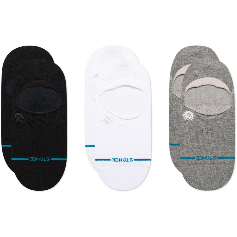 2026 Stance Unisex Icon No Show 3 Pack Socks A145A23ICO - Multi ...