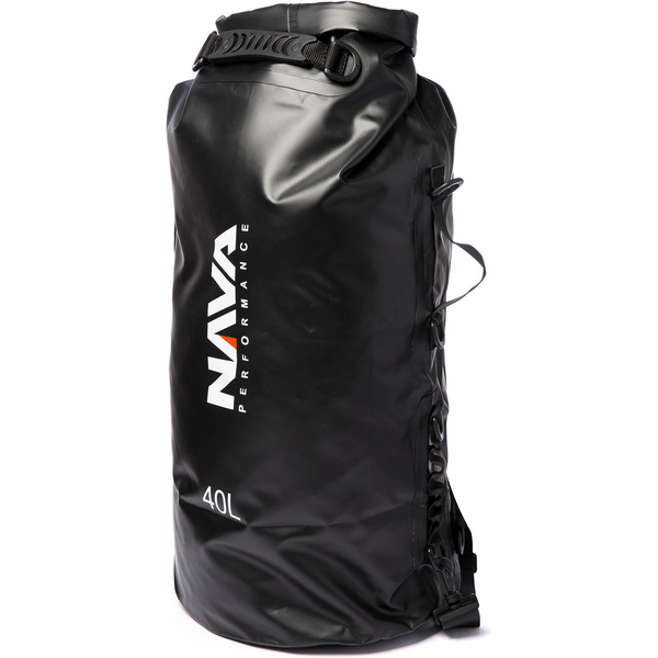 2026 Nava Performance 40L Drybag With Backpack Straps NAVA005 - Black