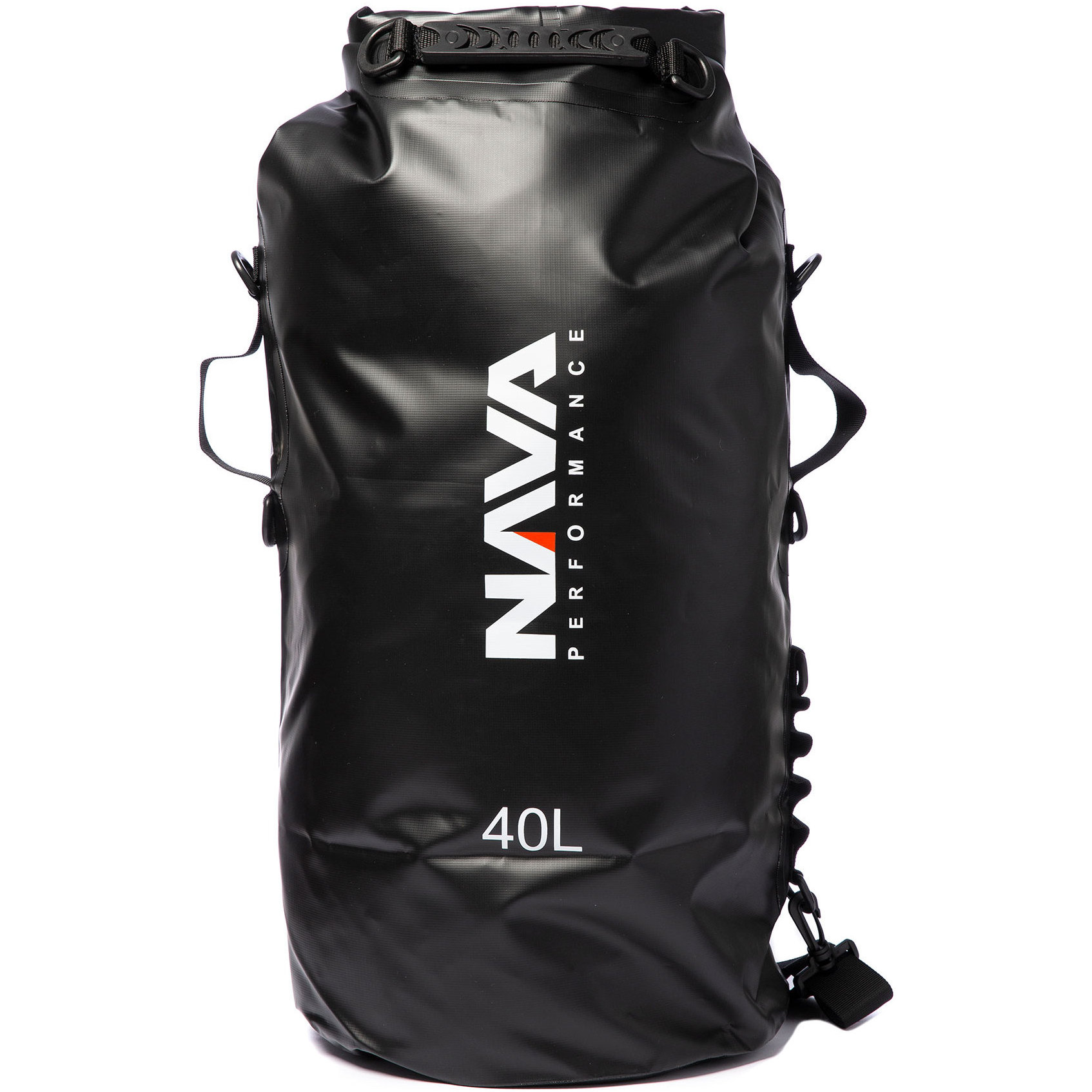 2026 Nava Performance 40L Drybag With Backpack Straps NAVA005 - Black