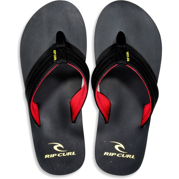Rip Flopper 2020 Rip Curl Mens Ripper Flip Flops TCTAK1 - Black / Rasta ...
