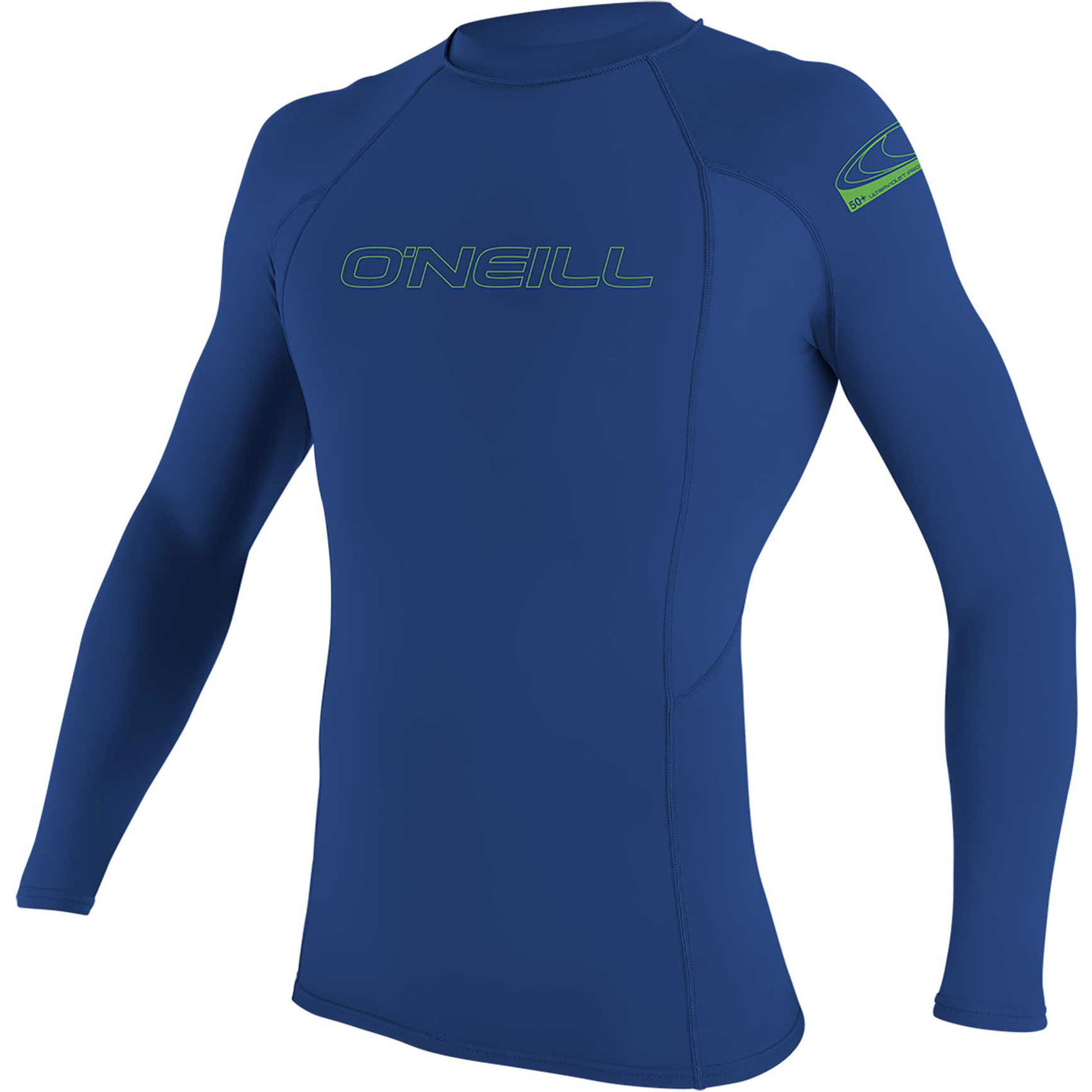 2026 O'Neill Youth Basic Skins Long Sleeve Rash Vest 3346 - Pacific
