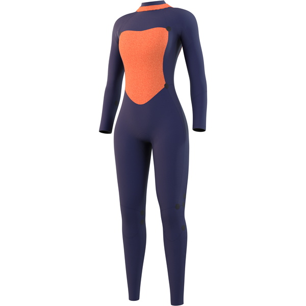 2024 Mystic Womens Star 5/3mm Back Zip Wetsuit 210317 - Night Blue