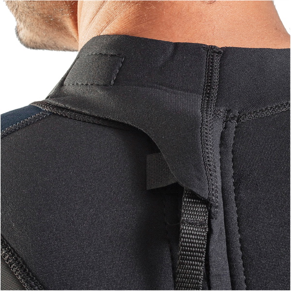 2026 Gul Mens G-Force 3mm Back Zip Flatlock Wetsuit GF1305-B7 - Black / Navy