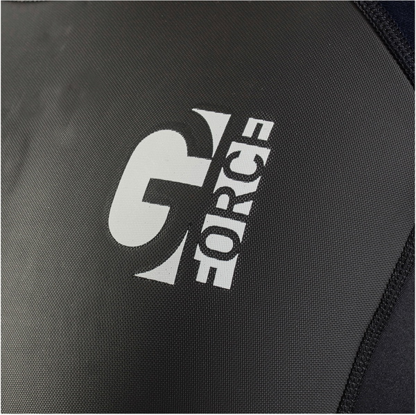 2026 Gul Mens G-Force 3mm Back Zip Flatlock Wetsuit GF1305-B7 - Black / Navy