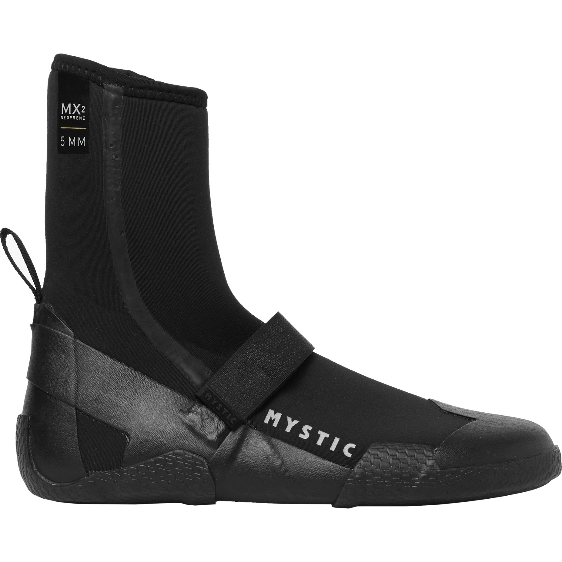 2025 Mystic Roam 5mm Round Toe Wetsuit Boot 35015.230035 - Black