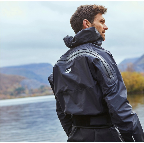 2026 Gill Verso Back Zip Drysuit & Con Zip 4805 - Graphite