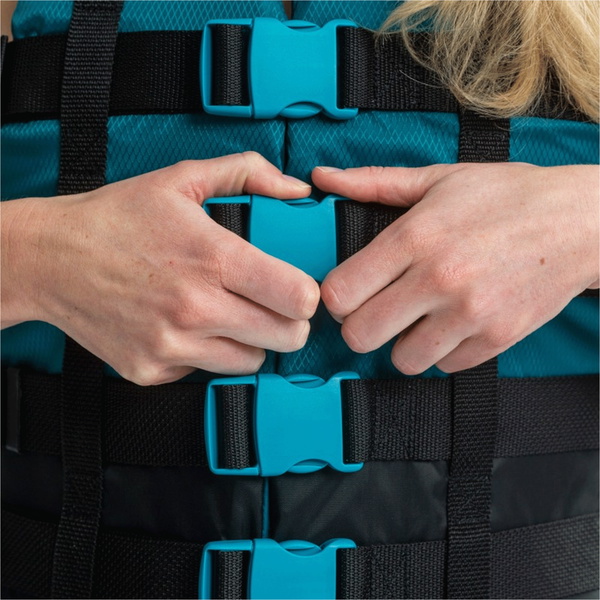 2025 Jobe 4 Buckle Life Vest 244823004 - Teal