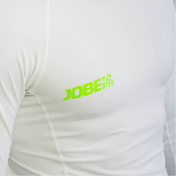 2026 Jobe Mens Long Sleeve Rash Vest 544023002 - White