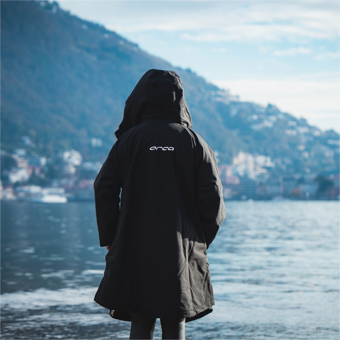 2026 Orca Thermal Parka Changing Robe NAZ2 - Black - Accessories ...