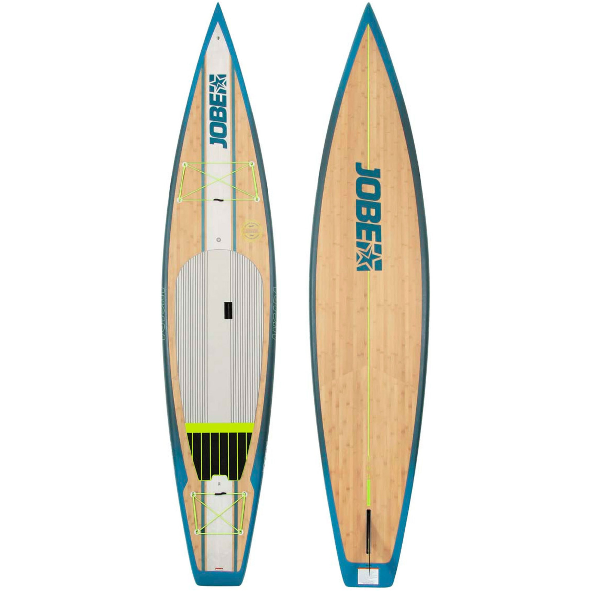 2019 Jobe Bamboo Angara 12'6 Stand Up Paddle Board Inc 3-Piece
