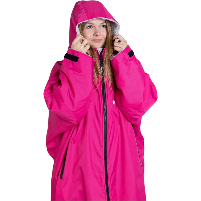 2026 Dryrobe Advance Long Sleeve Changing Robe DALSV3 - Pink / Light ...