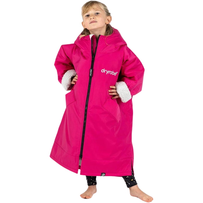 2026 Dryrobe Junior Advance Long Sleeve Changing Robe V3KSLSDA - Pink ...