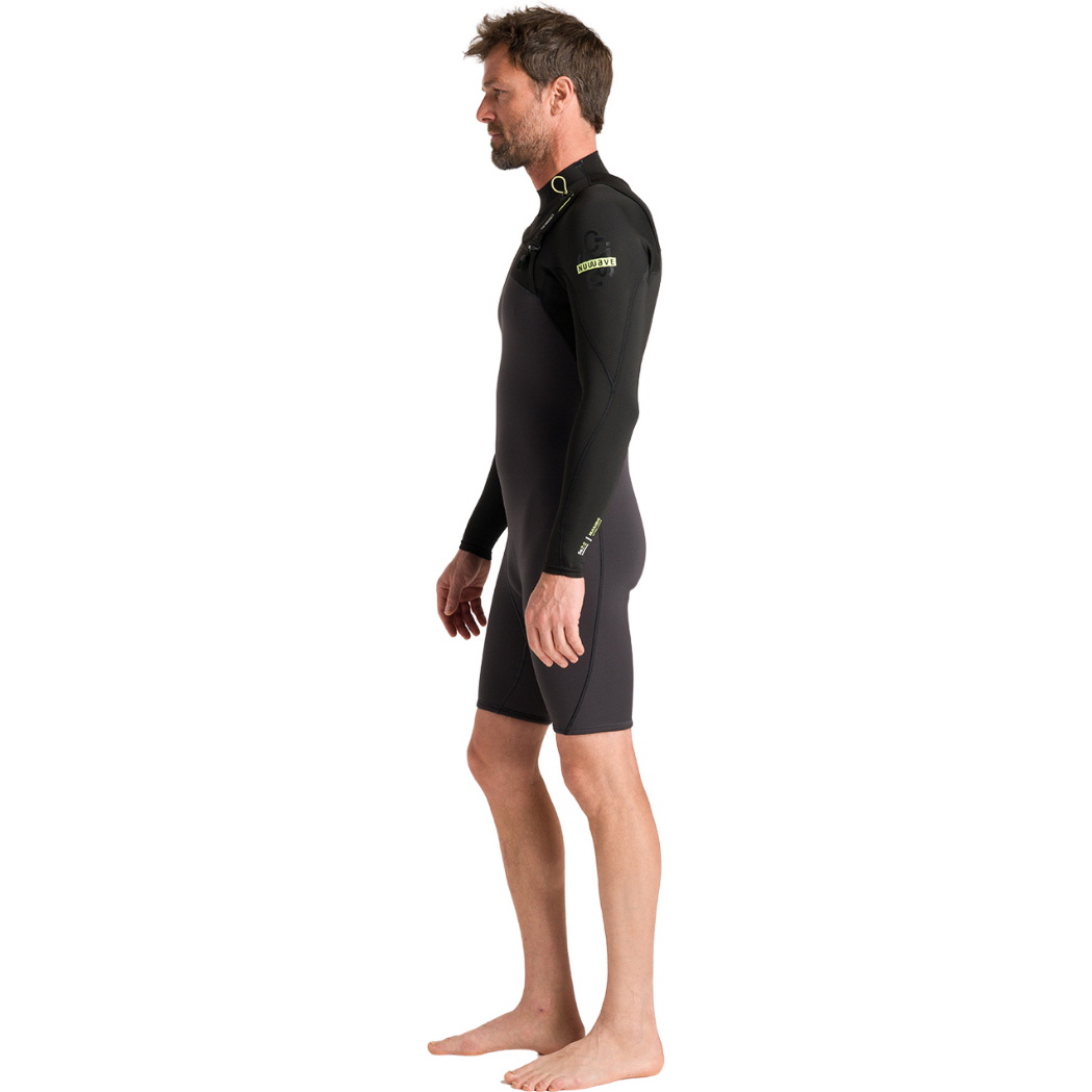 2026 C-Skins Mens NuWave Session Lite 2/2mm Long Sleeve Chest Zip ...