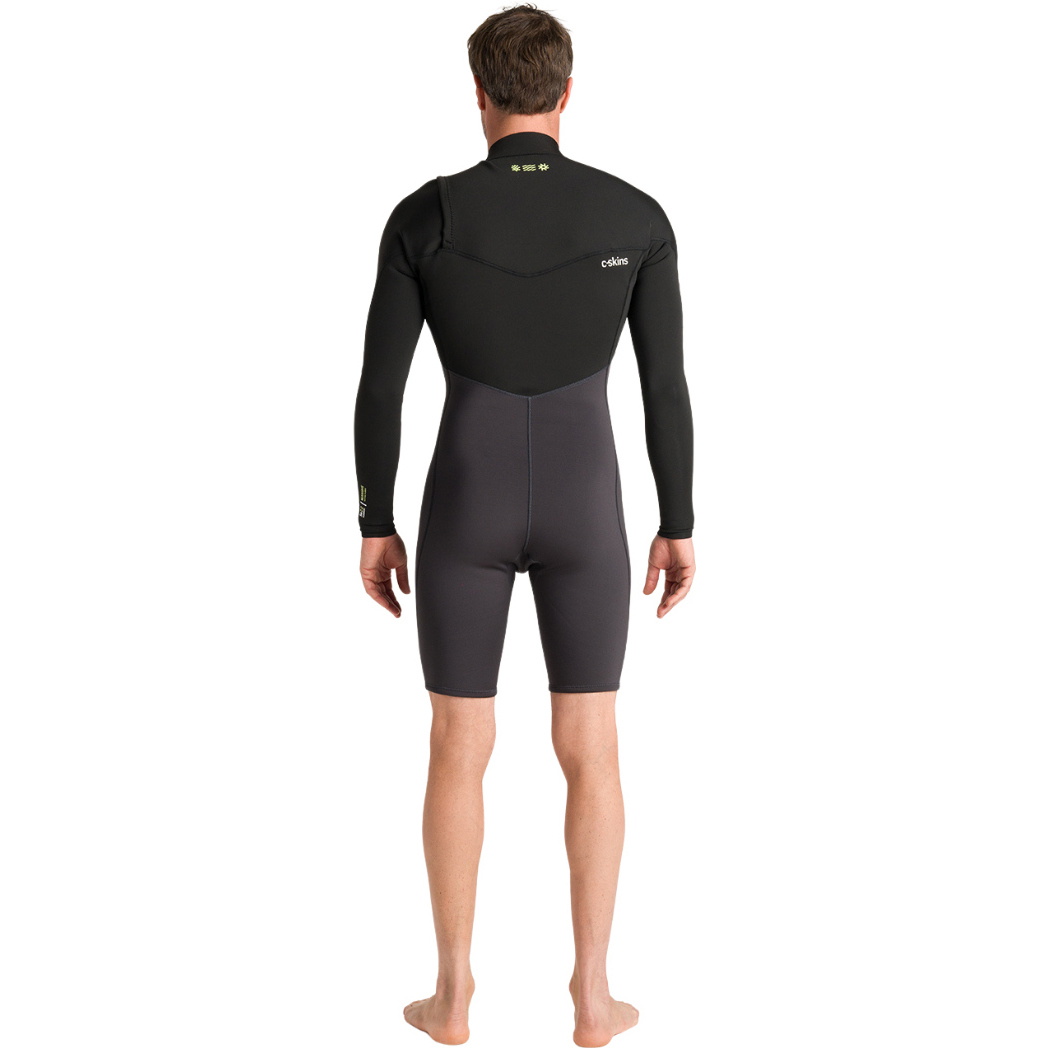 2026 C-Skins Mens NuWave Session Lite 2/2mm Long Sleeve Chest Zip ...