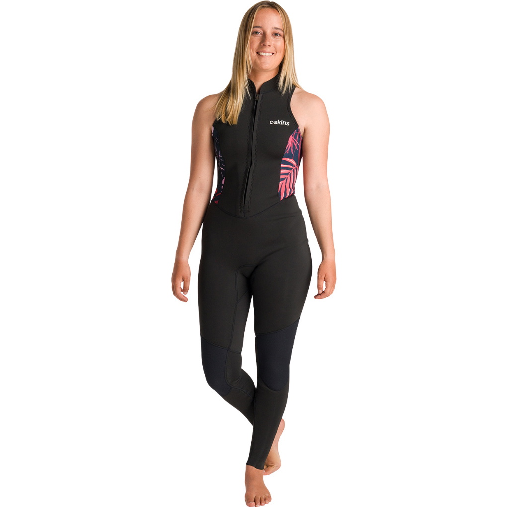 2026 C-Skins Womens NuWave Solace Lite 2/2mm Long Jane Wetsuit C ...