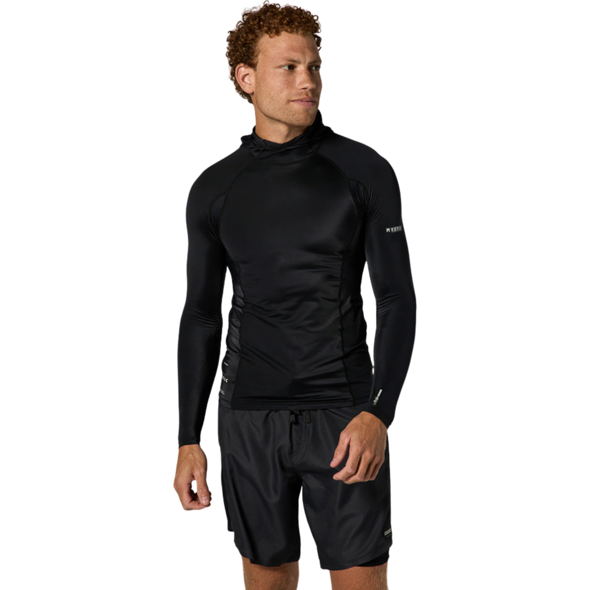 2026 Mystic Mens Uncharted Long Sleeve Hooded Rash Vest 35001 250204 ...