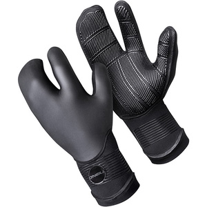 2026 O'Neill Psycho Tech 5mm Lobster Neoprene Gloves Black 5108