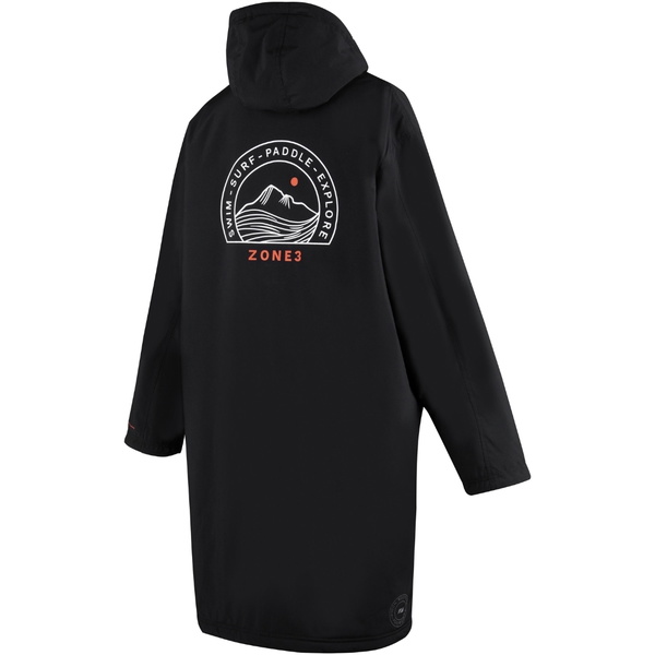 2026 ZONE3 Active-Flex Parka Robe CW25URPCR101 - Black / Orange ...