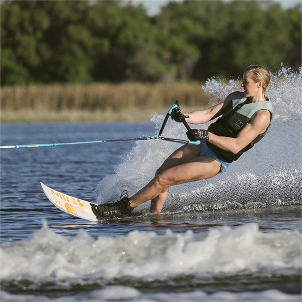 2025 Radar Womens Session Waterski R25SE-W - White / Sunshine ...