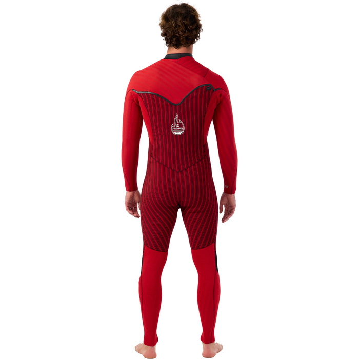 O'Neill Hyperfreak Fire 4/3 mm Back Zip Wetsuit - Black | Wetsuit Centre