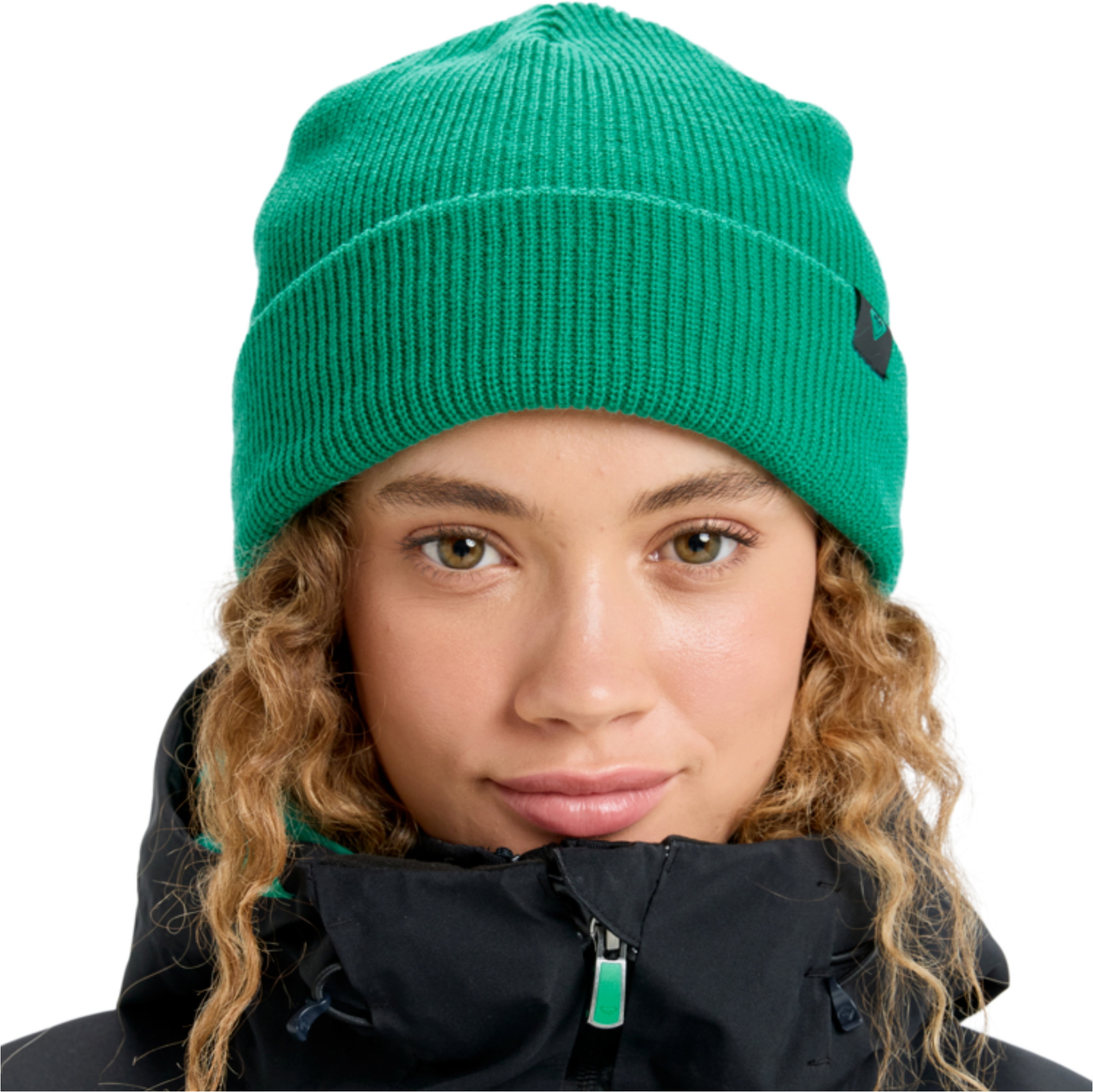 2025 Roxy Womens Folker Beanie ERJHA04414 - Vivid Green - Clothing ...